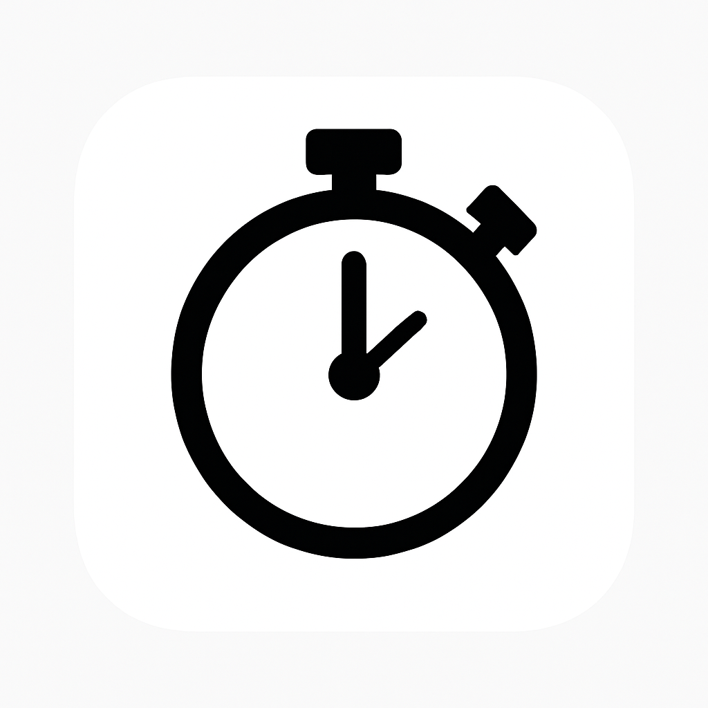 筋トレ用インターバルタイマー&セット数カウンターのアイコン画像